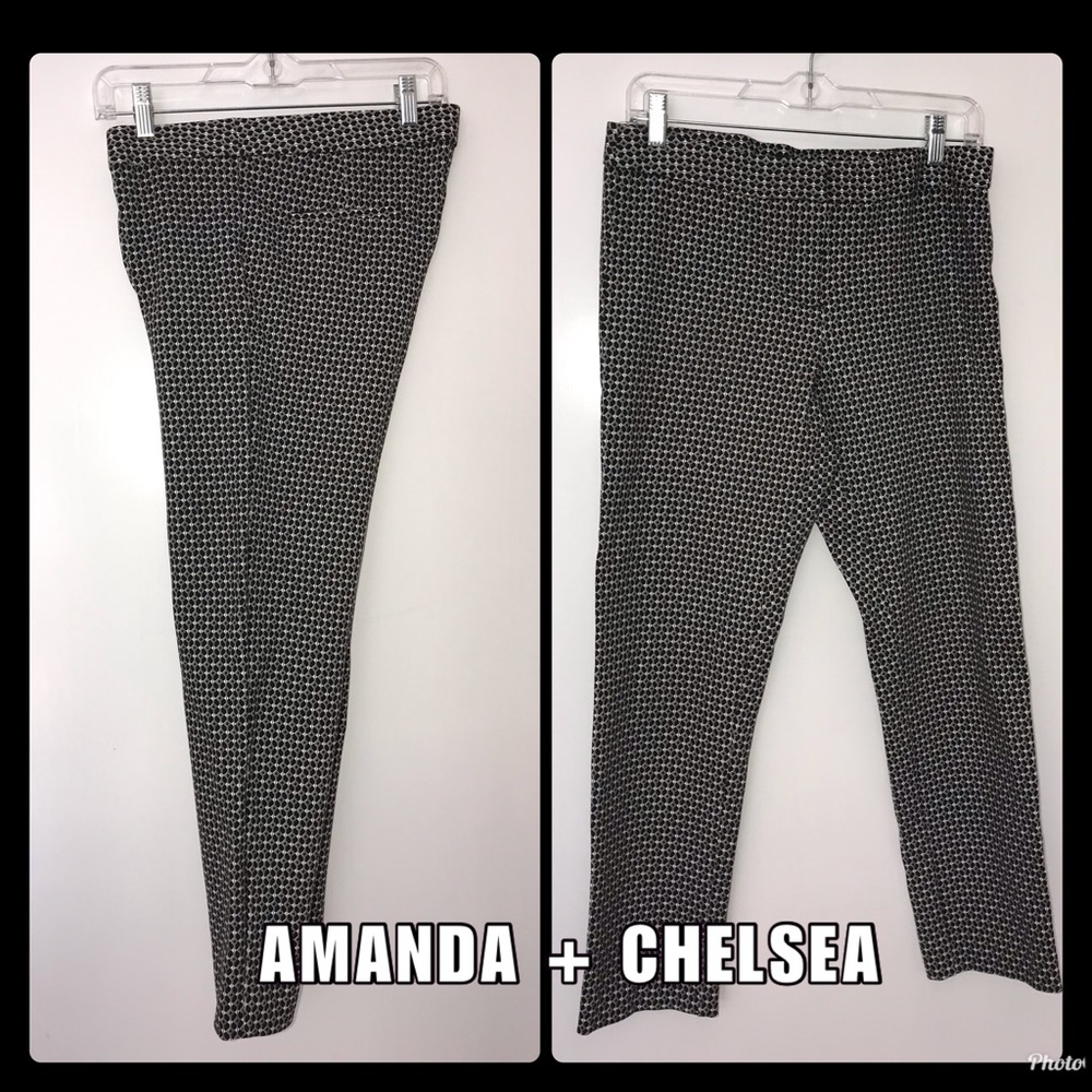 Amanda + Chelsea Patterned Slacks - Picture 5 of 15